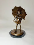 Slinger Assault Girl Sculpture