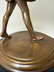Slinger Assault Girl Sculpture