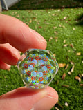 Banjo Glass Faceted Slurper Cap